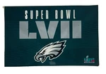 Super Bowl 57 Lvii Philadelphia Eagles Nfc Champions 3 X5 Flag Rico Inc Usa Made. Fixed Price $58.99.