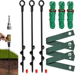 Vasgor Heavy Duty 16 Stakes And Supports For Young Trees, Set Of 3. Fixed Price $21.87.