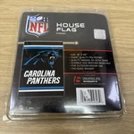 New Carolina Panthers Banner 28X40 House Flag Style Sided Fremont Die. Fixed Price $29.99.