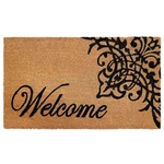 Calloway Mills 121352436 Scroll Welcome Doormat, 24" X 36", Natural/black. Fixed Price $34.22.