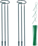 Pack (diy) Plant Support Stakes, Three Sizes (12 24 36 Inch) Green. Fixed Price $19.39.