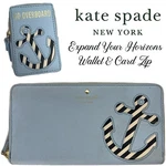 Kate Spade Expand Your Horizons Anchor Wallet Matching Coin Bag. Fixed Price $248.00.