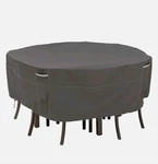 Classic Accessories Ravenna Round Patio Table & Chair Cover Xl 128" 23" New. Fixed Price $84.95.