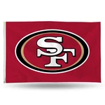Rico Industries Nfl San Francisco 49ERS 3-FOOT By 5-FOOT Single Sided Banner. Fixed Price $39.14.