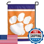 Wincraft Ncaa Clemson University Garden Flag 11X15. Fixed Price $34.37.