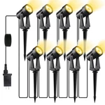 Low Voltage Landscape LIGHTING,8 Pack Outdoor Led Spotlights With T.... Fixed Price $69.18.