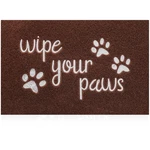Hlfmvwe Welcome Mats For Outdoor Entrance Funny 18"X28", A-paws-coffee. Fixed Price $29.99.