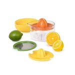 Tovolo ALL-IN-1 Citrus Juicer And Zester Set, White & Yellow Manu... Fas. Fixed Price $32.94.