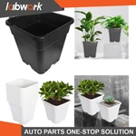 Labwork 1/2/3/5/7/10 Gallon Re-usable Square Nursery Plastic Grow Pots Plant. Fixed Price $21.39.