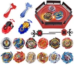 Bey Burst Gyro Set, Arena, Metal Fusion Attack Top, Grip Toy, Great Birthday. Fixed Price $71.48.
