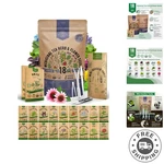Complete Gardening Kit With 18 Heirloom Seeds - Tools & Guide For Herbal Success. Fixed Price $32.78.