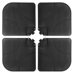 Umbrella Base Stand 4-PIECE Patio Cantilever Offset Weighted Yard Plate Square. Fixed Price $51.19.