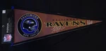 Winning Streak Pigskin Pennant Baltimore Ravens (terrell Suggs & Ray Rice Auto). Fixed Price $49.99.