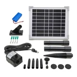 Solar Water Pump With Backup Battery For Birdbath, Fountain, Small Pond, Gard.... Fixed Price $183.70.
