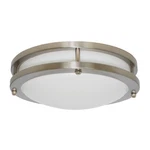 Elco ELD21030 Darby 10"W Led Flush Mount Drum Ceiling Fixture - Nickel. Fixed Price $36.02.