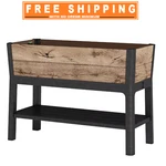 Keter Signature Collection 29 Gal. Resin Elevated Garden Bed. Fixed Price $147.00.