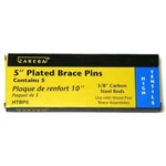 Pack Box Zareba HTBP5 5-INCH Galvanized Brace Pins -3/8" Carbon Steel Rods. Fixed Price $11.49.