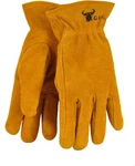 & 5013M Justforkids Genuine Leather Work Gloves, Garden. Fixed Price $12.49.