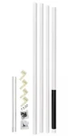 Heath Telescoping Martin House And Gourds Pole, White, 15'. Fixed Price $139.88.