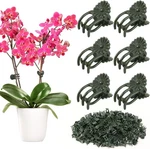 Augshy 120 Pcs Plant Clips Dark Green Orchid Support. Fixed Price $11.86.