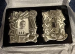 Vtg Nursery Set Royal Limited Gift Pewter Finish Frame Light Switch Cover. Fixed Price $24.99.