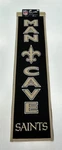 New Orleans Saints Nfl Man Cave Winning Streak Embroidered Heritage Banner. Fixed Price $45.00.