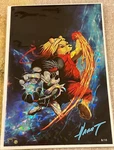 Ultimate Willie Part 3: Pooh Vs Street Fighter Cracked Ice Foil By Marat. Fixed Price $50.00.