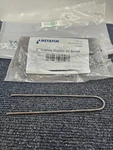 (25 Pieces) Netafim TLS6-25: 6" Dripline Staples 11 Gauge 00135-002160. Fixed Price $19.99.