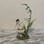Veronese Design Lily Of The Valley Flower Fairy Statue By Artist Rachel Anderson. Fixed Price $110.00.