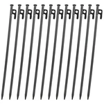 12PCS Tent Stakes Heavy Duty, 16INCH Metal Camping Pegs For Outdo.... Fixed Price $34.23.