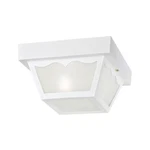 Westinghouse 6697500 Traditional One-light Outdoor Flush-mount Fixture, White.... Fixed Price $50.72.