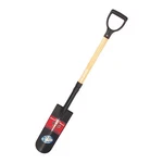Bully Tools Drain Spade Shovel, 12 Ga. Steel Blade, Wood Handle 72535. Fixed Price $75.17.