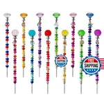 Zslactp 290PCS Beaded Garden Stakes Kit - Diy Fairy Wand Beads. Fixed Price $47.67.