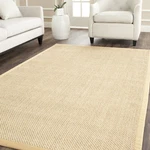 Safavieh Power Loomed Natural Fiber Collection Maize/wheat Area Rugs - NF443A. Fixed Price $198.00.