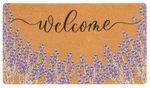 Mealah Lavender-welcome-doormat Outdoor-entrance Coir-non-slip Spring Flora.... Fixed Price $20.09.