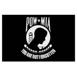 Annin Flagmakers 377994 Pow Mia FLAG,4X6 Ft,nylon 5JFE4. Fixed Price $87.41.