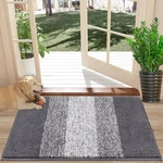 Vaukki Indoor Entryway Mat, Non Slip Absorbent Mud Trapper Insi. Fixed Price $16.54.