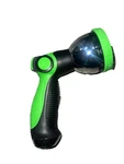 Anyeasy Metal Garden Hose Nozzle - Green, Thumb Control, 10 Spray Modes. Fixed Price $17.10.