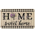 Ortigia Home Sweet Doormat Indoor Outdoor Spirng Summer Lavender Welcome.... Fixed Price $15.19.