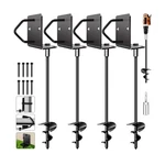 Ground Anchors Screw 14" Set Of Trampoline Stakes Heavy Duty M... Fast Ship. Fixed Price $63.99.