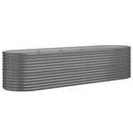 Raised Garden Bed Flower Galvanized Steel Outdoor Planter Vidaxl. Fixed Price $170.99.