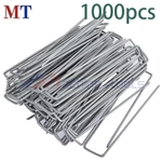 1000 Pack 6" Galvanized Sod Staples 11 Gauge Landscape Garden Stakes. Fixed Price $63.34.