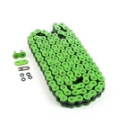 Kawasaki KDX200, 1986-1994, Green O-ring Drive Chain. Fixed Price $48.40.
