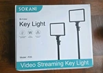 Sokani P25 Bi-color Led Video Streaming Key Light. Fixed Price $34.99.