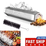 12 304 Stainless Steel Bbq Wood Pellet Smoker Tube For Cold Hot Smoking Us #v. Fixed Price $10.18.
