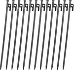 12PCS Tent Stakes Heavy Duty, 16INCH Metal Camping Pegs For Outdoors. Fixed Price $30.92.