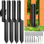 Dukelai 4 Pcs Fence Post Repair Kit Heavy Duty Anchor Ground Stakes. Fixed Price $88.15.