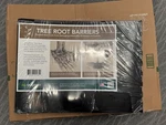 Tree Root Shield Kit 18" Deep, Heavy-duty With Easy Zipper Join System. Fixed Price $40.00.