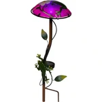 12 In. Solar Mushroom Garden Stake Light With Frog Design (purple). Fixed Price $29.22.