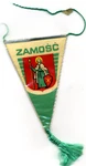 Unique Mini Banner Flag Pennant Window Mirror Cars -- Zamosc Poland. Fixed Price $8.00.